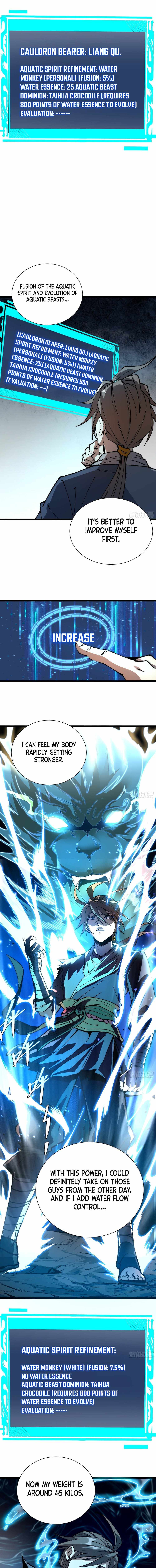 Becoming a God, Starting as water monkey Chapter 4 7